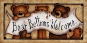 Bear Bottoms - Welcome - Art Print by Mary Ann June | Movie Poster Prints from Posterazzi