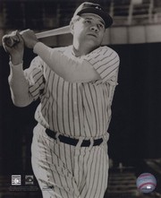 Babe Ruth -Bat over shoulder, posed sepia - Sports Photo Print | Posters from Posterazzi