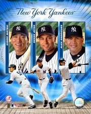 2004 Yankees Big3- HITTERS - Sports Photo Print | Posters from Posterazzi