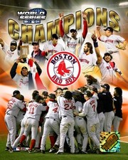 04 World Series Champs Boston RedSox Composite II - Sports Photo Print | Posters from Posterazzi