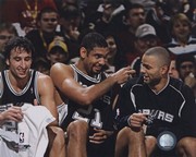 2005 Manu Ginobili Tim Duncan Tony Parker - Sports Photo Print | Posters from Posterazzi