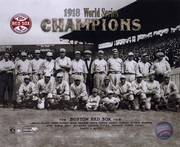 1918 Red Sox World Series Champions - Sports Photo Print | Posters from Posterazzi