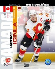 05 '06 Jarome Iginla Ice Breakers Composite - Sports Photo Print | Posters from Posterazzi