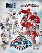 06 Stanley Cup Matchup Composite Oiilers V - Sports Photo Print | Posters from Posterazzi