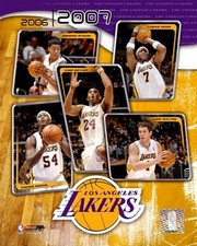 06 '07 Lakers Team Composite - Sports Photo Print | Posters from Posterazzi