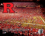 2006 Rutgers Stadium With Overlay - Sports Photo Print | Posters from Posterazzi