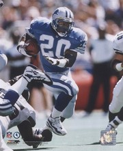 Barry Sanders 1996 Action - Sports Photo Print | Posters from Posterazzi