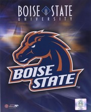 Boise State University Logo - Sports Photo Print | Posters from Posterazzi