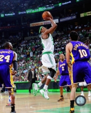Paul Pierce Game 2 of the 2008 NBA Finals - Sports Photo Print | Posters from Posterazzi