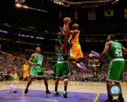 Kobe Bryant Game 3 of the 2008 NBA Finals - Sports Photo Print | Posters from Posterazzi