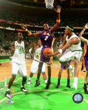 Paul Pierce Game Six of the 2008 NBA Final - Sports Photo Print | Posters from Posterazzi