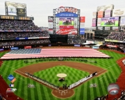 2009 Citi Field Inaugural Game National Anthem - Sports Photo Print | Posters from Posterazzi