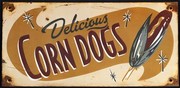 Corn Dogs - Art Print by Matthew Labutte | Movie Poster Prints from Posterazzi