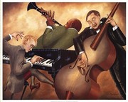 Midnight Boogie - Art Print by Jeff Pykerman | Movie Poster Prints from Posterazzi