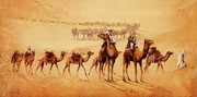 Caravan Route  5 - Art Print by Leon Wells | Movie Poster Prints from Posterazzi