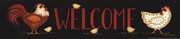 Chicken Welcome - Art Print by Becca Barton | Movie Poster Prints from Posterazzi