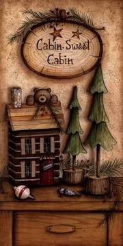 "Cabin, Sweet Cabin" - Art Print by Mary Ann June | Movie Poster Prints from Posterazzi