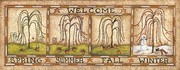Seasonal Welcome - Art Print by Mary Ann June | Movie Poster Prints from Posterazzi