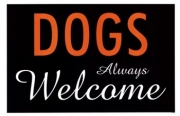 Dogs Always Welcome - Art Print by Kenneth Ridgeway | Movie Poster Prints from Posterazzi