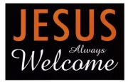 Jesus Always Welcome - Art Print by Kenneth Ridgeway | Movie Poster Prints from Posterazzi