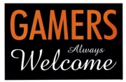 Gamers Always Welcome - Art Print by Kenneth Ridgeway | Movie Poster Prints from Posterazzi
