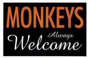 Monkeys Always Welcome - Art Print by Kenneth Ridgeway | Movie Poster Prints from Posterazzi