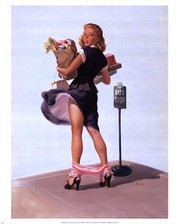 Bus Stop - Art Print by Art Frahm | Movie Poster Prints from Posterazzi