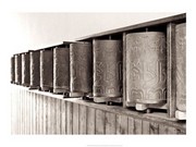 Tibetan Prayer Wheels - Art Print by Sturcke | Poster Prints from Posterazzi