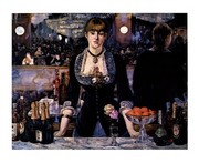 A Bar at the Folies-Bergere - Art Print by Edouard Manet | Poster Prints from Posterazzi