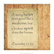 A Merry Heart - Art Print | Poster Prints from Posterazzi