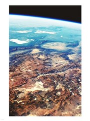 Central Andes Mountains, from space - Art Print | Poster Prints from Posterazzi