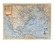 1747 Bowen Map of North America - Art Print | Poster Prints from Posterazzi