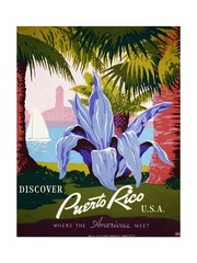 Discover Puerto Rico - Art Print | Poster Prints from Posterazzi