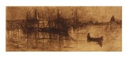 A rainy night, Venice - Art Print | Poster Prints from Posterazzi