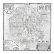 1676 Plan de Bullet et Blondel - Art Print | Poster Prints from Posterazzi