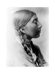 American Indian Female Portrait - Art Print | Poster Prints from Posterazzi