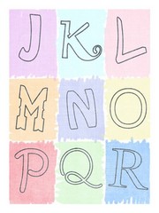 Alphabet II - Art Print | Poster Prints from Posterazzi