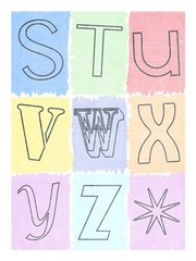 Alphabet III - Art Print | Poster Prints from Posterazzi