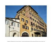 Buildings Close to Spanish Steps 10.00 x 8.00 Poster Print