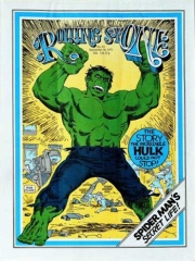 The Incredible Hulk, 1971 Rolling Stone Cover - Art Print by Herb Trimpe | Poster Prints from Posterazzi