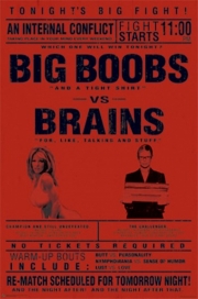 Big Boobs vs. Brains - Art Print | Movie Poster Prints from Posterazzi