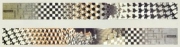 Metamorphose (color) [4 separate panels] - Art Print by M.C. Escher | Movie Poster Prints from Posterazzi