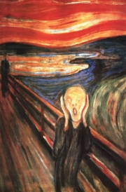 "The Scream, c.1893" - Art Print by Edvard Munch | Movie Poster Prints from Posterazzi