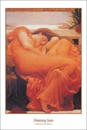 "Flaming June, c.1895" - Art Print by Frederic Leighton | Movie Poster Prints from Posterazzi