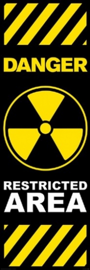 Danger Restricted Area - Art Print | Movie Poster Prints from Posterazzi