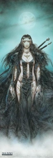 Daughter of the Moon - Art Print by Luis Royo | Movie Poster Prints from Posterazzi