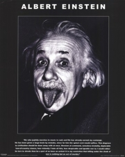 Albert Einstein  - Tongue - Art Print | Movie Poster Prints from Posterazzi