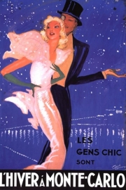 Monte Carlo Les Gens Chic - Art Print | Movie Poster Prints from Posterazzi