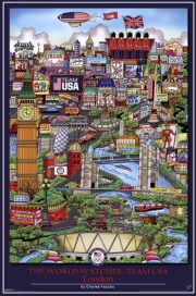 London 2012 Olympics - Art Print | Poster Prints from Posterazzi
