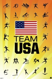 London 2012 Olympics - Team US - Art Print | Poster Prints from Posterazzi